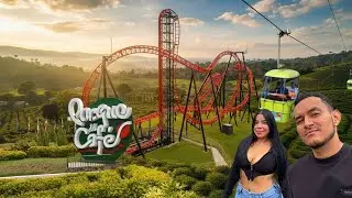 Parque Del Café Colombia Atracciones ¿Vale la pena? Fuerte Lluvia | EJE CAFETERO Capitulo 2.