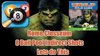 Playing Rome Closseum in 8 Ball Pool With Lol Player