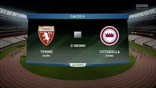 Торино - Читтаделла 14 тур Чемпионата Италии Серия А 21/22 FIFA 18 PS5