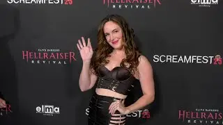 Sarah Nicklin 2025 Screamfest LA Opening Night Red Carpet Premiere of 