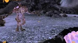 Fallout New Vegas: 5 Deathclaws; 1 volley OWNED No Guns