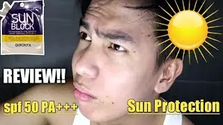 QUICKFX Sun Block Review!! Philippines