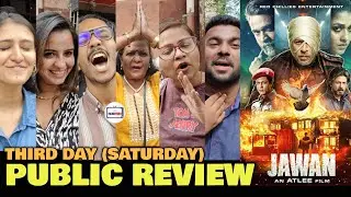Jawan Day 3 PUBLIC REVIEW | Jawan Third Day (Saturday) Public Review | SRK, Vijay Sethupathi | Atlee