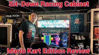 Retro Lizards Arcade / Buy Stuff Store Canada Sit-Down Racing Arcade Cabinet Gameplay and Review!