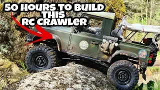 1/10 Scale RC : My New Build Land Rover Defender D90 Crawler