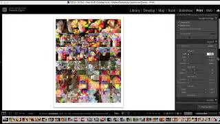 How to make digital contact sheets in Lightroom using the Print Module