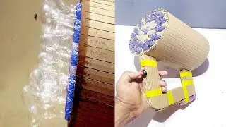 A Biggest Bubble Machine At Home