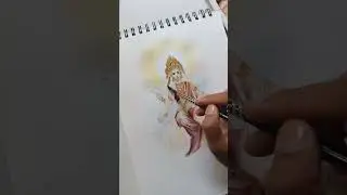 Navratri special 🤍#artists #art #shorts #goddess