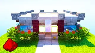 Redstone Piston House  (Compact & Complex) - Minecraft 1.10