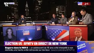 BFMTV | Début • spéciale USA2024 (veille élections) - Maxime Switek — 23h35, lundi 4 novembre 2024