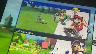 Mario ⛳️ #golf super rush #nintendoswitch 