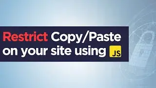 Stop Content Theft 🚫 Prevent Copy-Paste on Your Website Using JavaScript Tricks