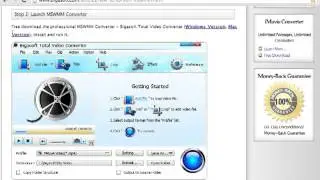 MSWMM Converter -- How to Convert MSWMM to WMV, AVI, MP3, MP4, MPG, 3GP