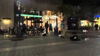 Great violinist on the 3rd St. Promenade