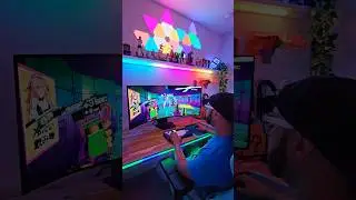 New PC setup LG ultragear OLED Curved #lgmonitor #pcsetup #pcgamer #gamingtech #gameroom