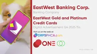 EastWest Bank Gold and Privilege Credit Cards Digital Ad Q4 2025 15s (Philippines) [ST]