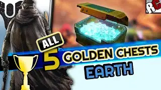 Destiny - GOLDEN CHESTS Earth - Achievement/Trophy Guide - All 5 gold chests locations
