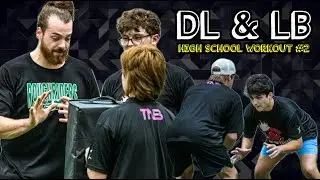 D-Line & Linebacker Drills - High School Workout #2