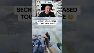 How To Get Into The Secret Unreleased Town in Skate. #skate #skate4 #shorts