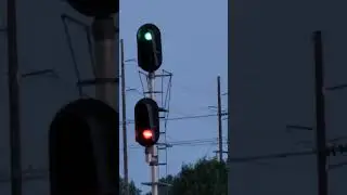 SIGNAL FOR A SB TRAIN! #trains #railway #trainspeed #signals