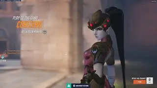 POTG! IDDQD Геймплей за Вдову из Overwatch 2, 20 сезон, Топ-500