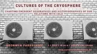 Lecture: Cultures of the Cryosphere