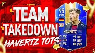 95 TOTS HAVERTZ! КОМАНДНЫЙ РАЗБОР! ЛУЧШАЯ КАРТА В FIFA 19?!