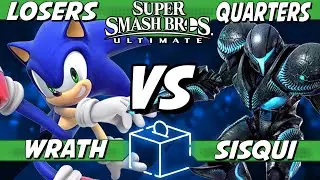 Coinbox IRL - Wrath (Sonic) vs Sisqui (Dark Samus) Losers Quarters - Smash Ultimate