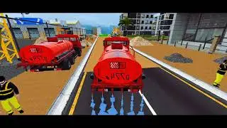 👷🏻City Road Construction Simulator 🚧 - Heavy JCB Games 2025 - Android Gameplay Part10