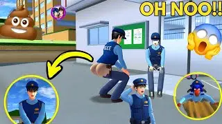 💩Taiga Police Officer Has Diarrhea After Arresting Robber | SAKURA SCHOOL SIMULATOR#sss 