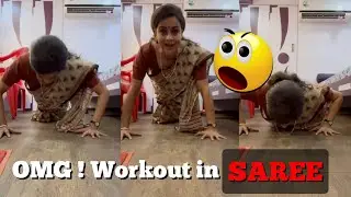 GUL PANAG Bollywood Actress Unbelievable PUSH UP In Saree ||