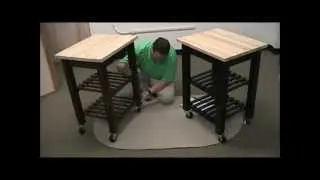 Handy Kitchen Helper, Butcher Block Cart | Sturbridge Yankee Workshop