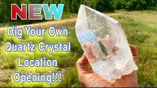 Arkansas Quartz Mine Now Open To Public!!! Avant Mining | Fisher Mountain