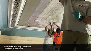 Award for Heritage Architecture &ndash; Conservation Citation | Fitzroy Town Hall Ceiling Conservation