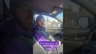 Shokz Opencomm2 II Mic Test In Car VS Kids At Playground | Noise Canceling Mic Test