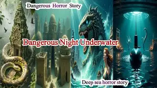 Dangerous Night Underwater | Deep Sea Horror Story | Scariest Ocean Creature Encounter |Horror Story