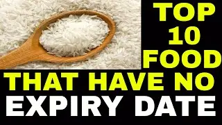 10 food products that have no expiration date