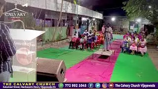 The Calvary Church Vijayawada ||  Pastor Yesupadam || Mrs Deevena  || TCCV Live