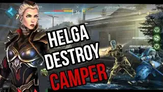 Helga Destroyed Campers 😭| Shadow Fight 4 Arena | Eclipse Empire Yt