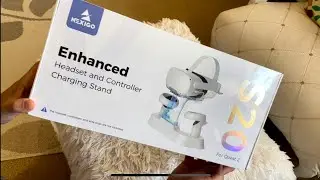 Nexigo Enhanced S20 for Quest 2 Headset & Controller Charging Stand Unboxing