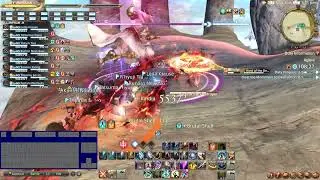 FF14 Agalaia - Rhalgr - GNB PoV, KB only + foot pedals