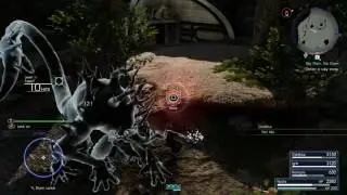 Final Fantasy XV - No Pain, No Gem The Myrlwood Dungeon: Treant Fight, Regroup, Cyclone, Thunderbolt