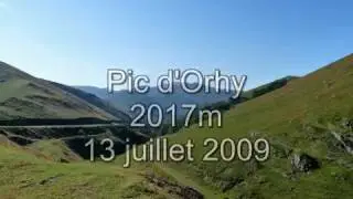 Pic d'Orhy, juillet 2009
