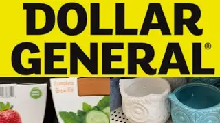 Come Shop With Me At Dollar General Garden Center...Garden Decor And Supplies Are Now In Stores