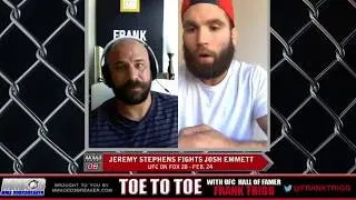 Frank Trigg pre-fight interview with UFC Orlando headliner Jeremy Stephens