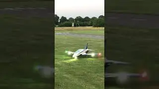 Avanti XS from Sebart with Jet Munts VT80 Turbine - Unilight lights - summer flight