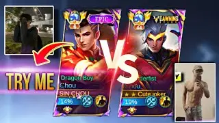 Global 6 Chou vs CUTE JOKER || mlbb