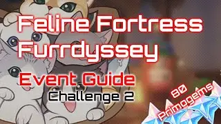 Feline Fortress Furrdyssey Day 2 Guide | Bunny's Hopping Home | 80 Primogems | Genshin Impact
