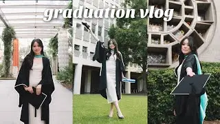 GRADUATION DAY! vlog, dress shopping, ceremony at Monash University