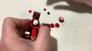 Lego F1 Minifigure Ferrari Build Review